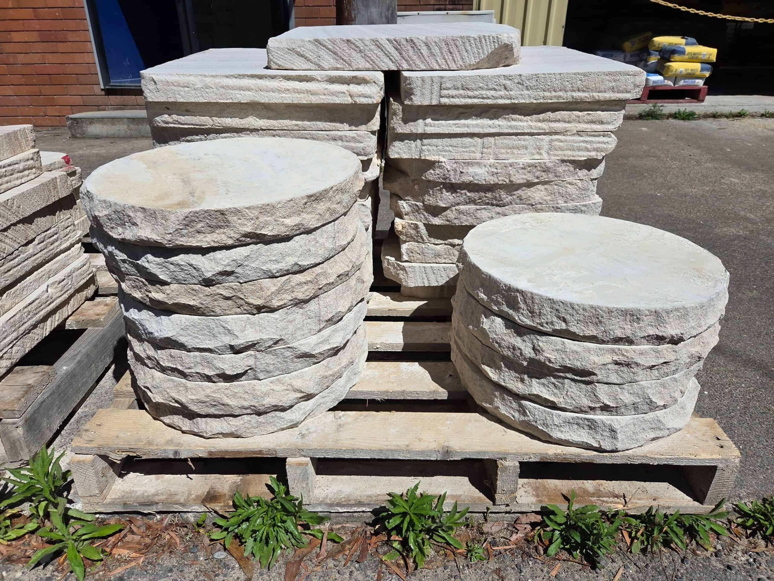 Sandstone Stepping Stones 1 Sandstone Stepping Stones