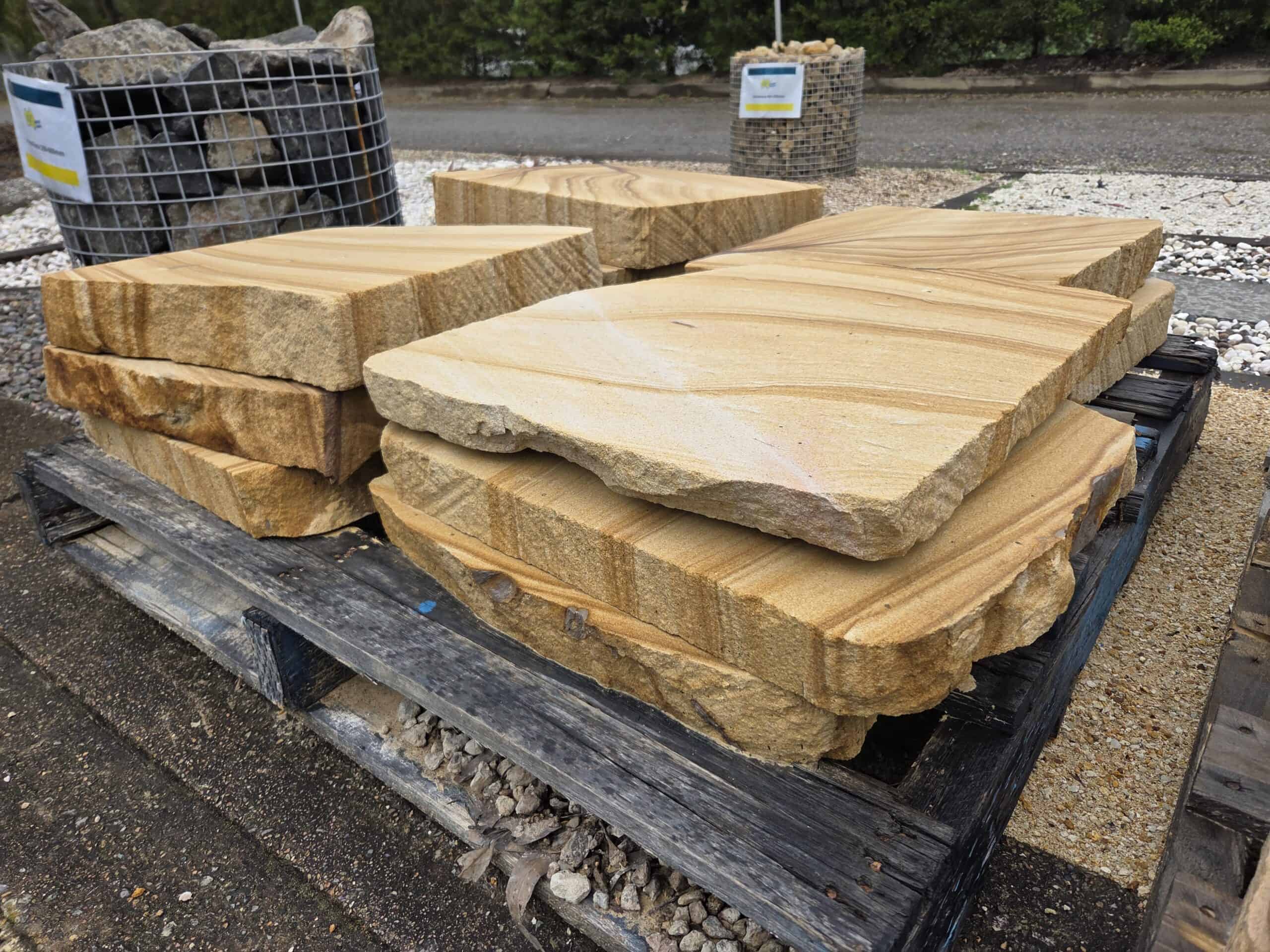 Sandstone Stepping Stones 2 Sandstone Stepping Stones - Image 2